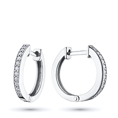 Серьги из серебра э0612сг06162600 ЭПЛ Даймонд