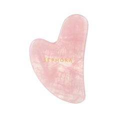 Массажер гуаша для лица из розового кварца Sephora Collection