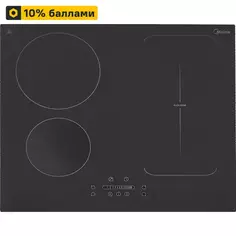 Индукционная варочная панель Midea MIH65700F 59 см 4 конфорки цвет черный