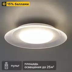 Люстра потолочная светодиодная Asta 69 Вт круг цвет белый регулируемый белый свет Без бренда
