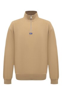 Хлопковый свитшот HUGO Blue