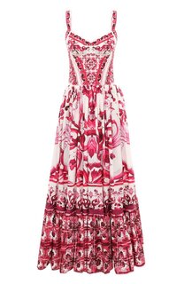Хлопковое платье Dolce & Gabbana