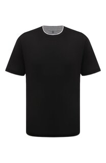 Хлопковая футболка Brunello Cucinelli