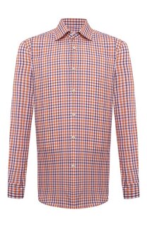 Хлопковая рубашка Kiton