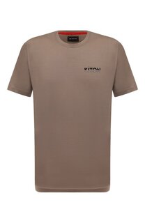 Хлопковая футболка Kiton