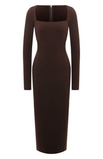 Платье из вискозы Dolce & Gabbana