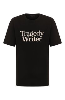 Хлопковая футболка Tee Library