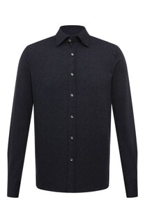Рубашка из хлопка и кашемира Stefano Ricci