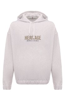 Хлопковое худи Brunello Cucinelli