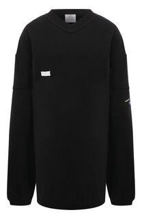 Хлопковый лонгслив VETEMENTS