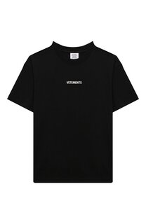 Хлопковая футболка VETEMENTS