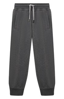 Хлопковые джоггеры Brunello Cucinelli
