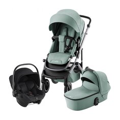 Комплект 3в1 коляска Smile 5Z Jade Green + BS CORE Space Black Britax Roemer