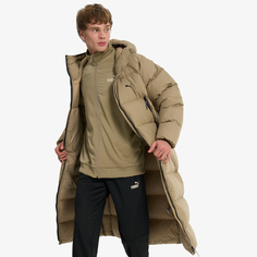 Куртки на натуральном пуху Мужской пуховик PUMA, Бежевый