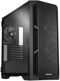 Корпус ATX Chieftec APEX AIR GA-01B-M-OP без БП, боковая панель из закаленного стекла, 2xPWM 140мм вентилятора спереди, 1xPWM 140мм вентилятор сзади,