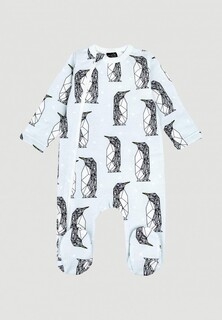 Комбинезон Mjolk с начесом Sleep and Play Пингвины