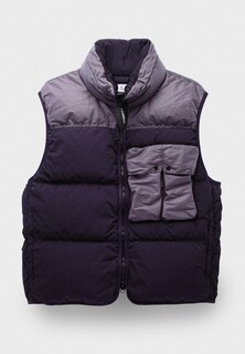 Жилет утепленный C.P. Company eco chrome-r mixed down vest nightshade