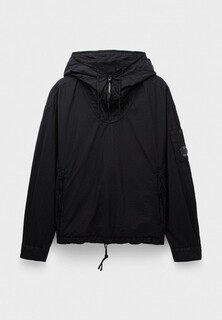 Ветровка C.P. Company taylon l half zipped hooded overshirt black
