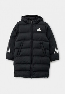 Куртка утепленная adidas J FI 3S PARKA BLACK
