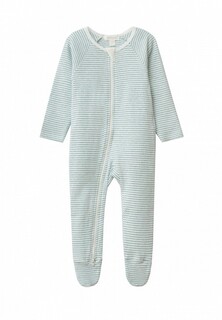 Комбинезон бельевой Babybu Fern Melange Stripe