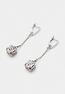 Серьги Shine&Beauty с покрытием из серебра