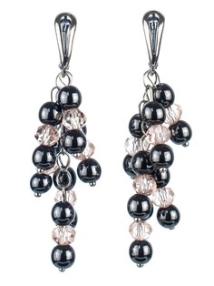 Серьги Бусики Колечки