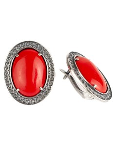 Серьги Бусики Колечки