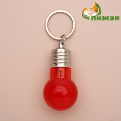 Маячок световой на ошейник для больших и средних собак, красный Пижон