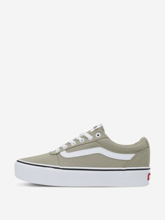 Кеды женские Vans Ward Platform, Бежевый