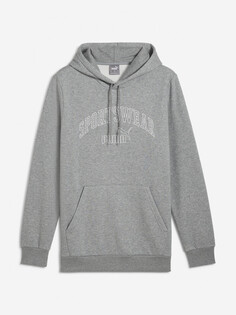 Худи мужская PUMA, Серый
