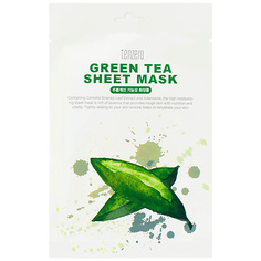 TENZERO Маска для лица тканевая с экстрактом зеленого чая Green Tea Sheet Mask