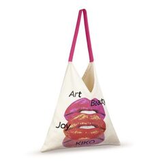 Аксессуары TOTE BAG ART BEAUTY JOY/СУМКА-ТОУТ: ИСКУССТВО. КРАСОТА. РАДОСТЬ. Kiko