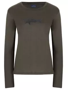 Лонгслив из хлопка и лиоцелла Paul & Shark