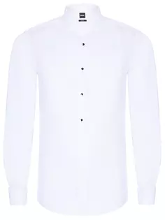 Рубашка Slim Fit хлопковая Boss