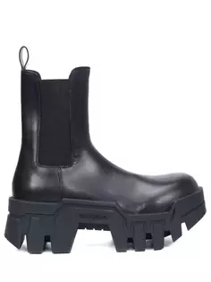 Ботинки кожаные Bulldozer Balenciaga