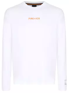Лонгслив хлопковый Aziz Bogner Fire + ICE