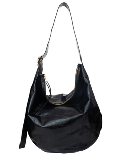 Кожаная сумка Moon Maxi Jil Sander