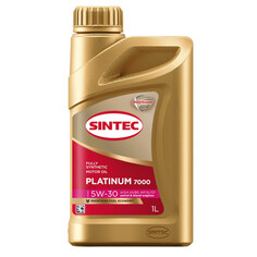 Масла для четырехтактных двигателей синтетические масло моторное SINTEC Platinum 7000 5W-30 ACEA A5/B5 1л