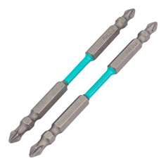 Биты бита JETTOOLS PH2хPH2 110мм двухсторонняя для больших нагрузок 2шт