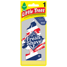 Ароматизаторы бумажные ароматизатор LITTLE TREES Ёлочка Fresh Shave Car Freshner