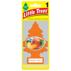 Ароматизаторы бумажные ароматизатор LITTLE TREES Ёлочка Peachy Peach Car Freshner