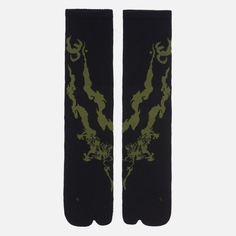 Комплект носков maharishi Bonsai Dragon Tabi Sports 3-Pack, цвет чёрный