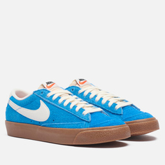 Женские кроссовки Nike Wmns Blazer Low 77 Vintage, цвет синий