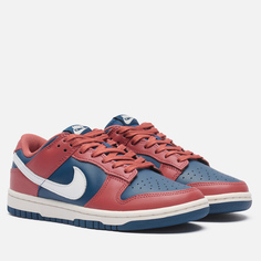 Женские кроссовки Nike Wmns Dunk Low, цвет бордовый
