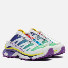 Женские кроссовки Maison Margiela MM6 x Salomon XT-4 Mule, цвет белый