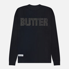 Мужской свитер Butter Goods Stars Ribbed, цвет чёрный