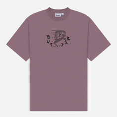 Мужская футболка Butter Goods Tornado, цвет фиолетовый