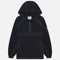 Мужская куртка анорак Butter Goods Contrast Alpine, цвет чёрный