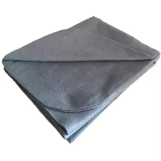 Плед 110x150 см флис цвет синий Столица текстиля