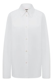 Хлопковая рубашка Jil Sander